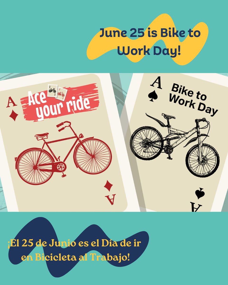 Mobility4AllBC's tweet image. 🚴♀️ Ace your ride on Bike to Work Day! 🚴♂️ ¡Haz que tu recorrido sea un éxito en el Día de Ir al Trabajo en Bici! 🚴♂️ buff.ly/VcU42Ni #BikeToWorkDay #BiciAlTrabajo #CleanAir #HealthyCommute