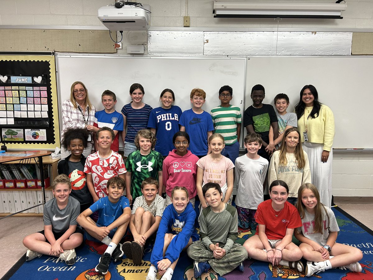 Last full day with my 5th grade crew🥹 going to miss them when they go to Timberlane next year #beartavernpride