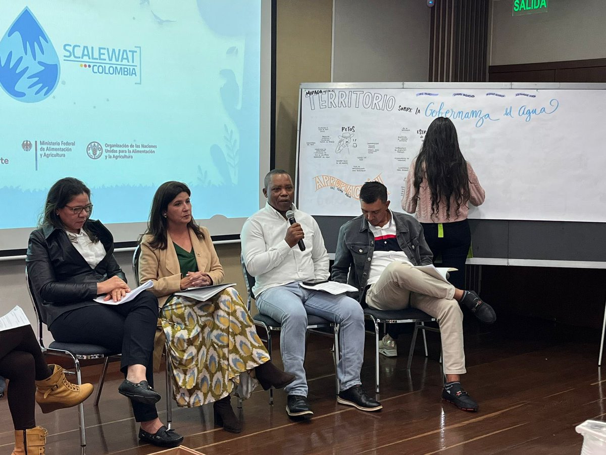 🌍 Desde la política pública hasta los aprendizajes globales: esta mañana conocimos los avances de la Política Nacional del Agua y los resultados del taller de gobernanza del agua en Roma, en el marco del proyecto #ScaleWat 

#AguaVidaYGobernanza