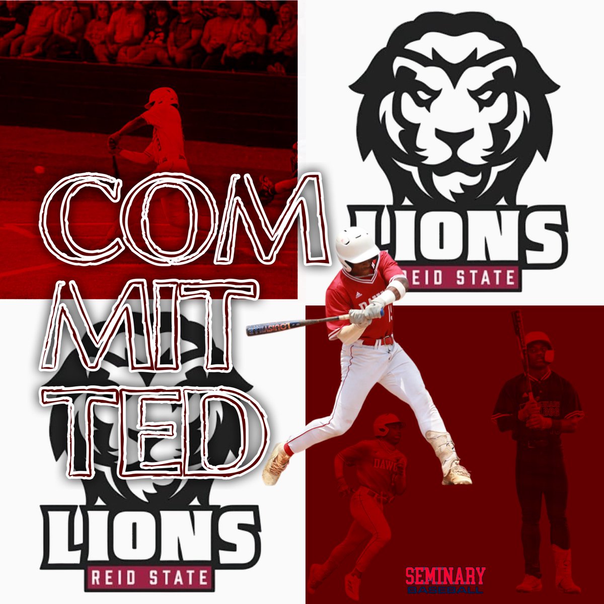 I would like to Thank all coaches, parents and SHS for getting where l'm at now. With a great conversation with coach Johnson from Reid state I would be spending my next two years at Reid state technical college.⚾️⚾️<a href="/coachej6/">Eric Johnson</a> #lionup