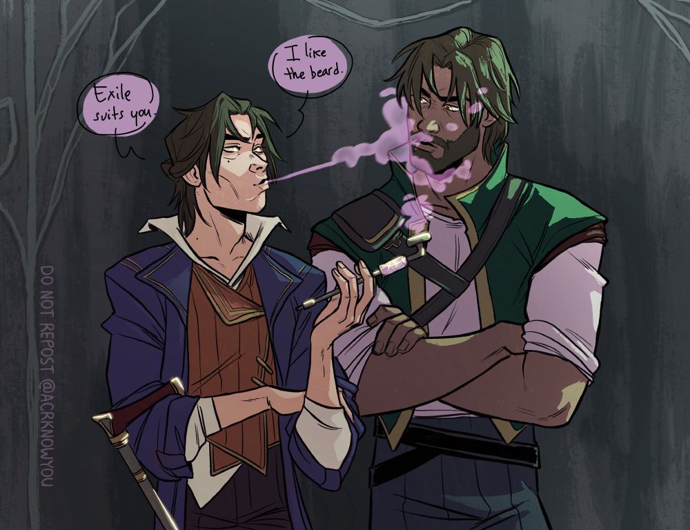 Zaun Viktor AU - exes #JayVik
CW drug use
Viktor lives in Zaun and works for Silco. He’s still a scientist, working on Shimmer and his cure with Singed. Jayce is still trying to stop the Shimmer epidemic, and occasionally they bump into each other and fight. They were the boys of