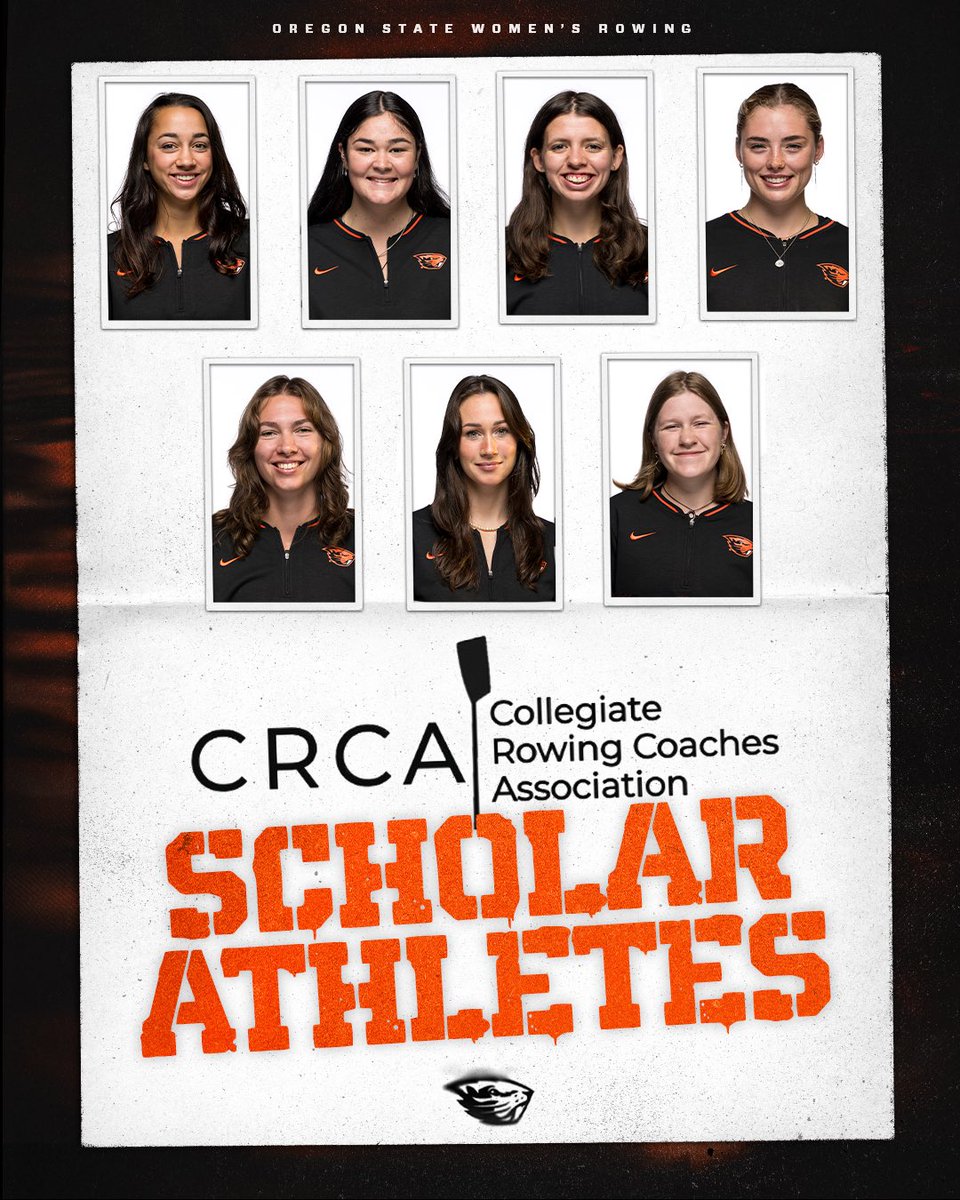 Award season continues… 👀👏

Congrats to our CRCA Scholar Athletes!

#GoBeavs x #RowBeavs