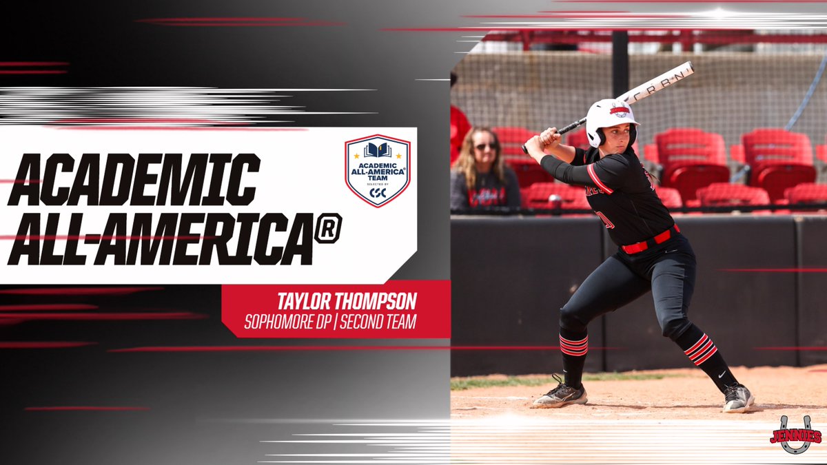 Jennies Softball (@ucmjenssoftball) on Twitter photo Congratulations to our very own <a href="/tthompson2023/">Taylor Thompson</a> on being named the 2025 Second Team <a href="/CollSportsComm/">College Sports Communicators</a> Academic All-America® Designated Player!
📝 | bit.ly/443XvTv
#teamUCM x #WEFE Congratulations to our very own <a href="/tthompson2023/">Taylor Thompson</a> on being named the 2025 Second Team <a href="/CollSportsComm/">College Sports Communicators</a> Academic All-America® Designated Player!
📝 | bit.ly/443XvTv
#teamUCM x #WEFE
