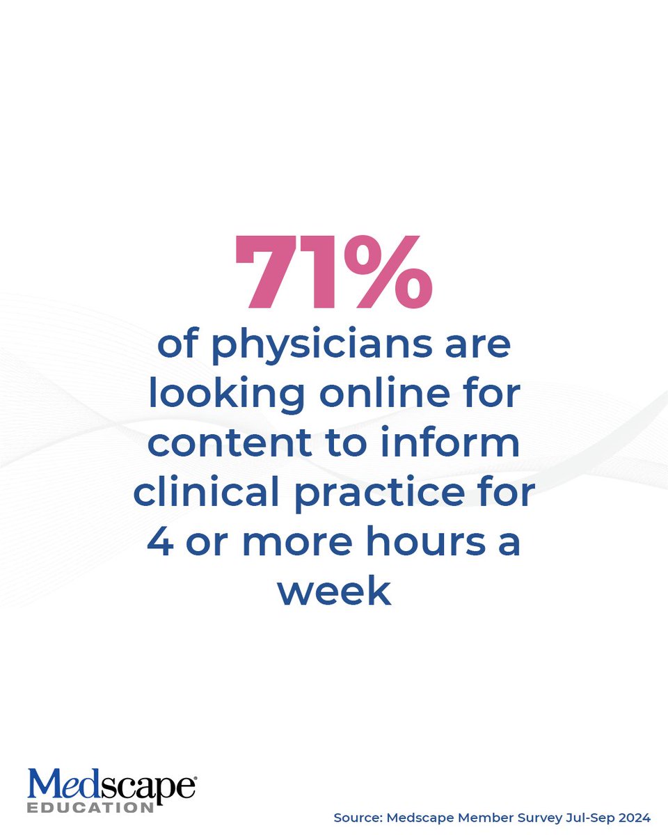 Digital-first HCPs require digital-first learning.

Discover what really sparks change in physician practice. Join Katie Lucero &amp; Steve Chalfant LIVE here tomorrow, 18 June, 2PM BST/9AM EDT, for proven strategies you can use.

📍 mescapeCME and medscape

#CME #MedicalEducation