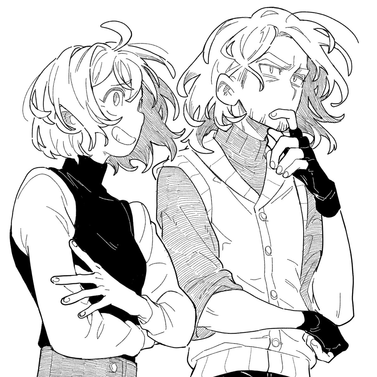 kiiarts's tweet image. Lina and Wolf #ocs