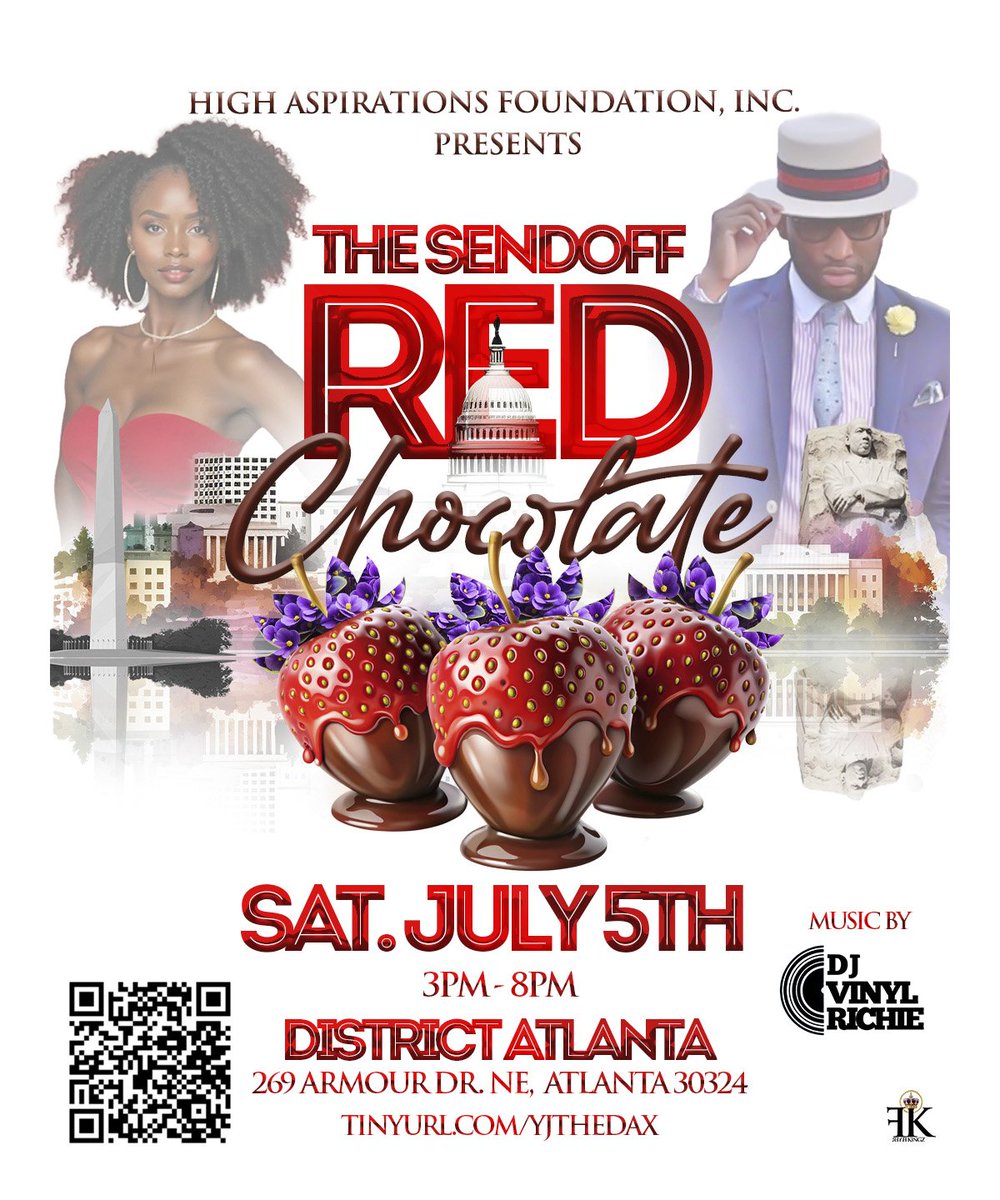 omega_georgia's tweet image. Tau Chapter [IG: @tauchapterques ] &amp;amp; the High Aspirations Foundation, Inc. Invites you to RED CHOCOLATE: The Send Off on July 5th at District Atlanta! Tickets available at zeffy.com/ticketing/red-… 

#FIETTS #opp1911 #TauChapter #Tau #ThunderinTAU #experienceTAU #HAFI #dst1913