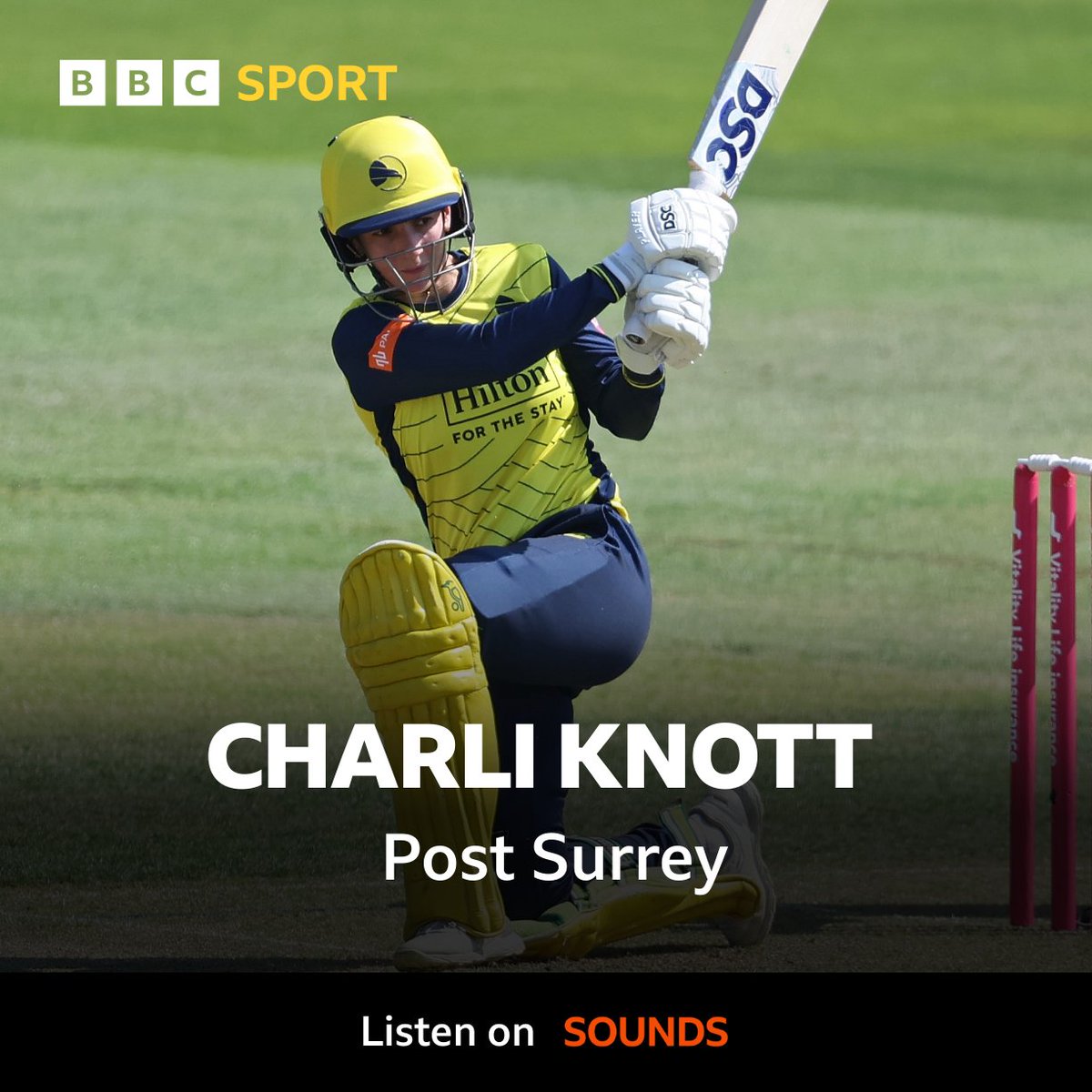 BBC Radio Solent Sport (@solentsport) on Twitter photo "It felt like we had the momentum to win the game. It's disappointing to come away with nothing"
<a href="/hantscricket/">Hampshire Hawks</a> all-rounder Charli Knott felt things should have ended differently after a five-wicket defeat to Surrey
She spoke to Kevan James ⬇
bbc.co.uk/programmes/m00… "It felt like we had the momentum to win the game. It's disappointing to come away with nothing"
<a href="/hantscricket/">Hampshire Hawks</a> all-rounder Charli Knott felt things should have ended differently after a five-wicket defeat to Surrey
She spoke to Kevan James ⬇
bbc.co.uk/programmes/m00…