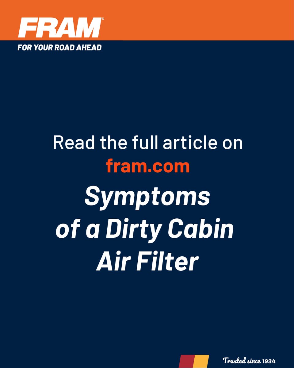 Why upgrade to a FRAM Fresh Breeze cabin air filter this summer?