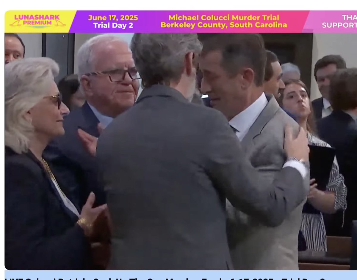 BREAKING: Michael Colucci — the defendant is South Carolina's OLDEST murder case — who stood accused of strangling his wife Sara-Lynn Colucci to death in 2015 — has been released from his charge because of an error made by South Carolina Attorney General Alan Wilson's Office and