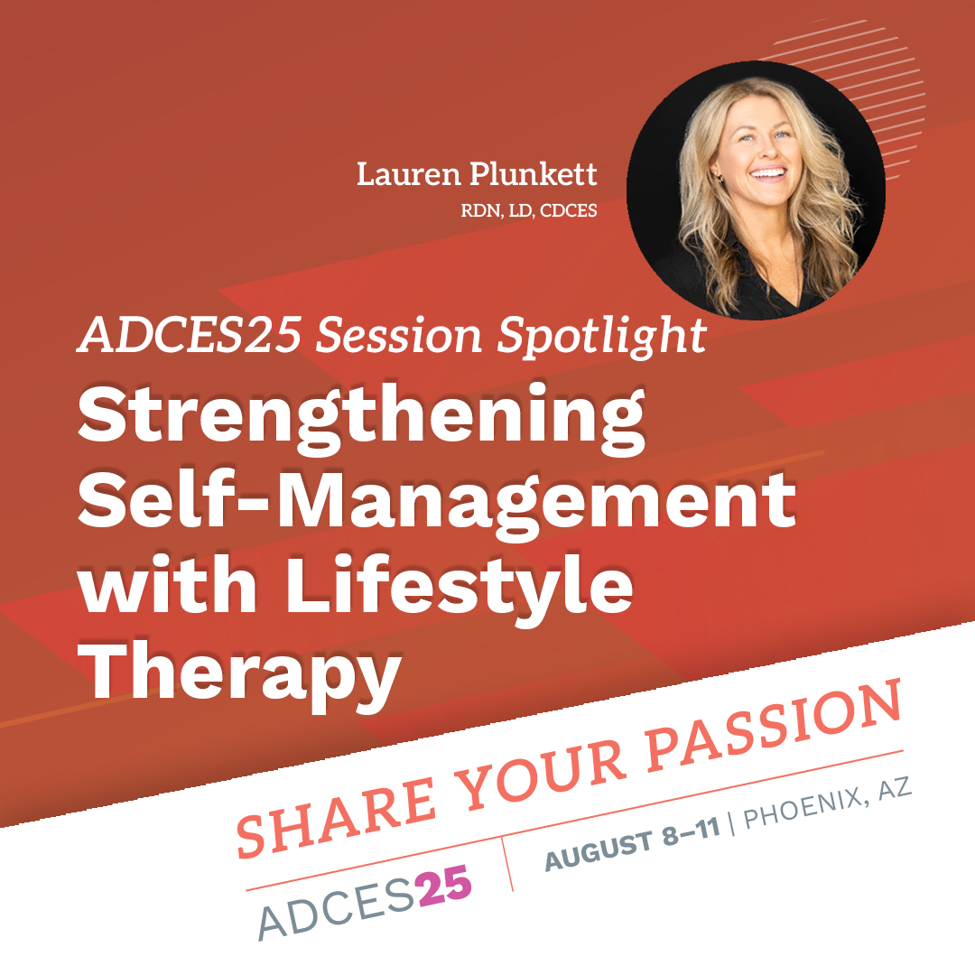 Ready to level up your patient care? These three transformative #ADCES25 sessions will bring lifestyle therapy to life. 💪🍽🧠 Walk away with real-world tools to support whole-person health—anywhere you practice. Learn more and register for ADCES25 here: bit.ly/4jUbG4j
