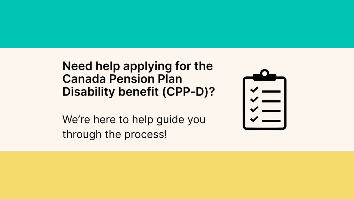 MSCanOfficial's tweet image. Our CPP-D Application Support (CAS) program offers support to those living with MS by helping you complete Sections C2 and C8 of the CPP-D application.

📞 Reach out to our MS Navigators at 1-844-859-6789 or msnavigators@mscanada.ca to get started. 

#MS #MultipleSclerosis