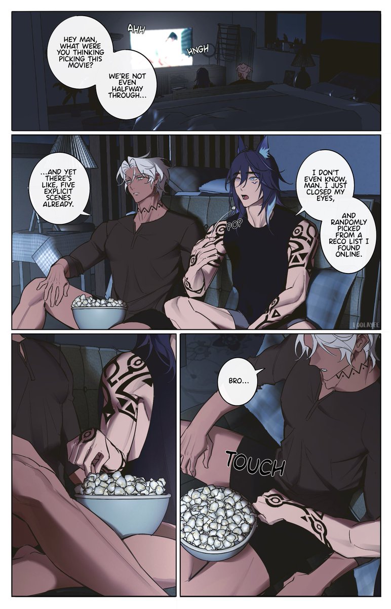 LooLayee02's tweet image. Movie Night pt. 1

#ifaron
