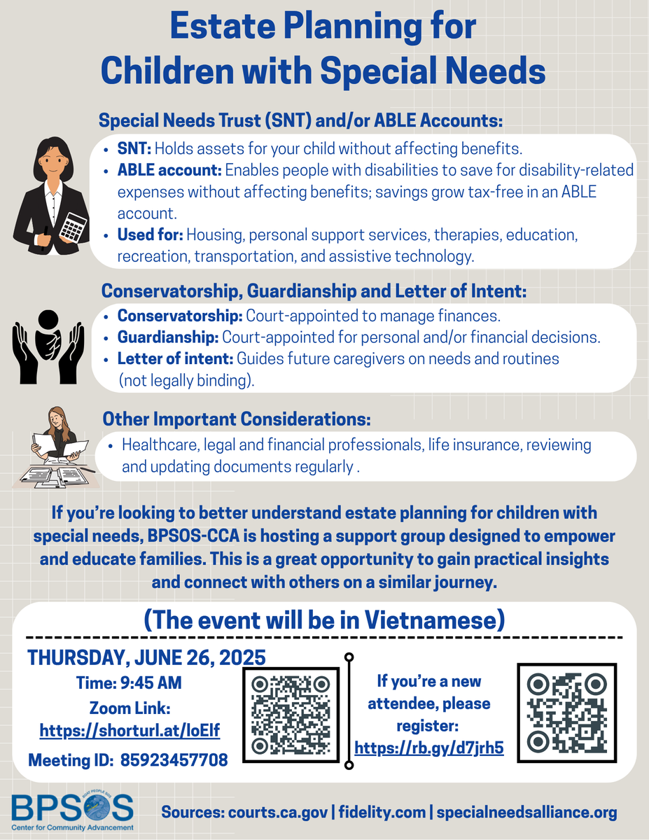 BPSOSCCA's tweet image. Friendly reminder that we are hosting a virtual support group for families of disabled individuals. All are welcome! Please see the flyers for more details #supportgroup #virtualsupportgroup #virtual #allarewelcome #specialneeds #disabled