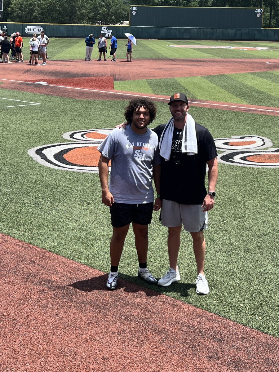 Gabe Saliba (@gabesalsports) on Twitter photo Had a great camp at <a href="/BearkatsFB/">Sam Houston Football</a> Grateful to be able to learn from <a href="/AJ_Hopp/">AJ Hopp</a> and some players!
<a href="/GOaksFootball/">Grand Oaks Football</a> <a href="/coach_mcdowell/">Shaun McDowell</a> Had a great camp at <a href="/BearkatsFB/">Sam Houston Football</a> Grateful to be able to learn from <a href="/AJ_Hopp/">AJ Hopp</a> and some players!
<a href="/GOaksFootball/">Grand Oaks Football</a> <a href="/coach_mcdowell/">Shaun McDowell</a>