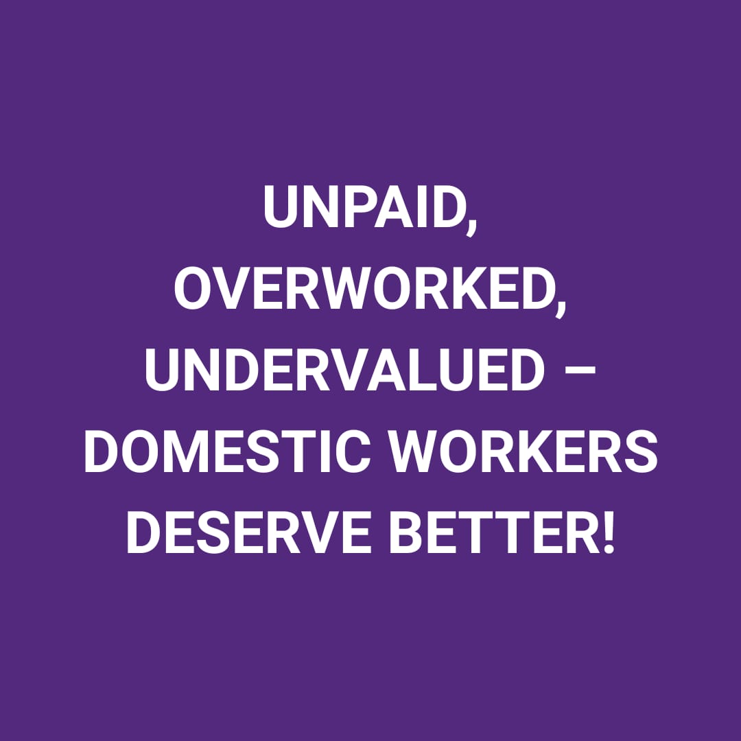 Social protection must include domestic workers. NHIF, NSSF, maternity leave, and work injury benefits must be guaranteed—whether in a household or an office.
#TimeToCare
 Decent Work
@OxfamKE 
<a href="/OxfamCanada/">Oxfam Canada</a> 
<a href="/YouthAliveKe/">Youth Alive ! Kenya Back Up Account</a> 
<a href="/GAC_Corporate/">Global Affairs Canada</a>