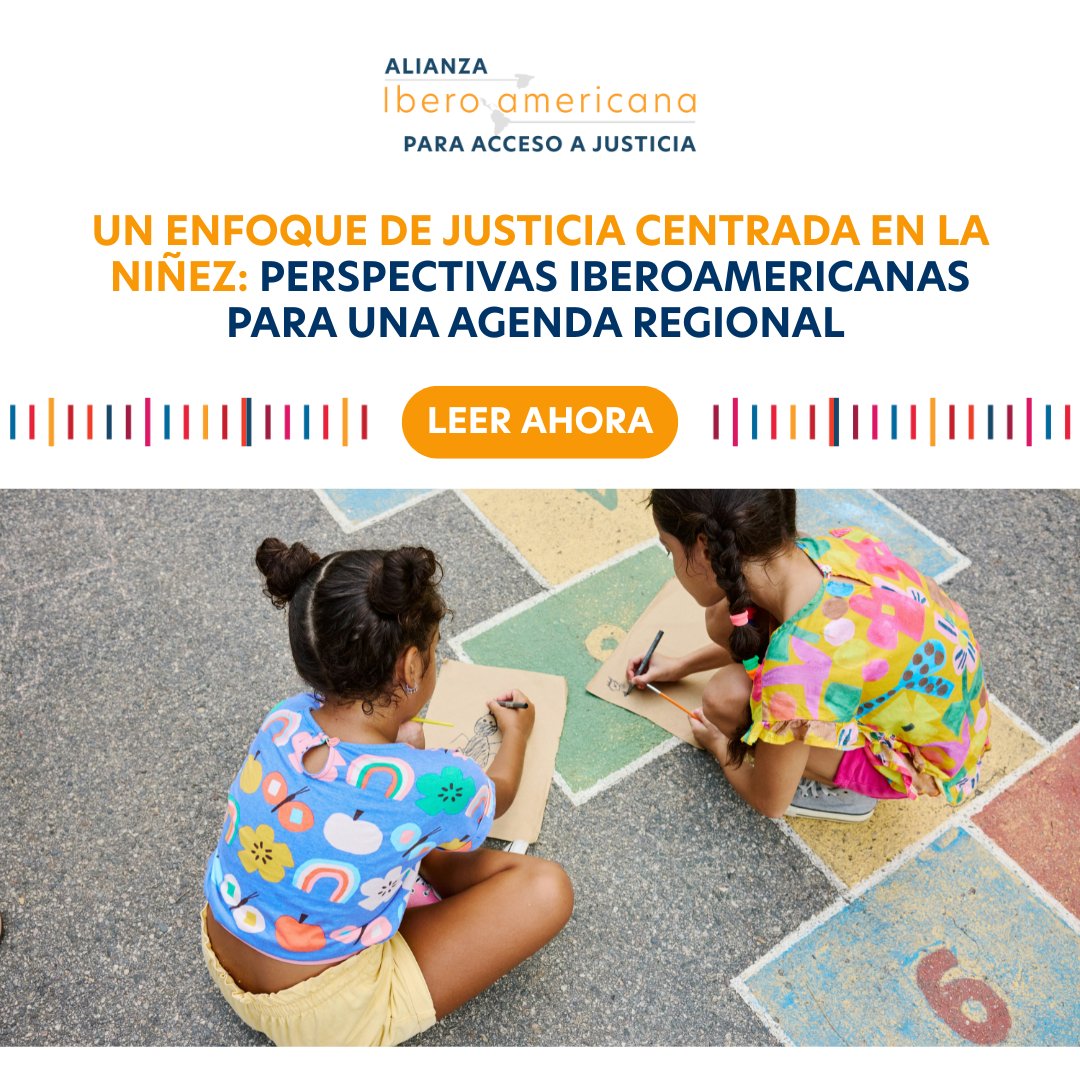 En el nuevo informe de la Alianza Iberoamericana para el Acceso a la Justicia propone una hoja de ruta hacia sistemas judiciales centrados en la niñez y con propuestas concretas para una #JusticiaParaNiños. Descárgalo aquí bit.ly/443fg6o