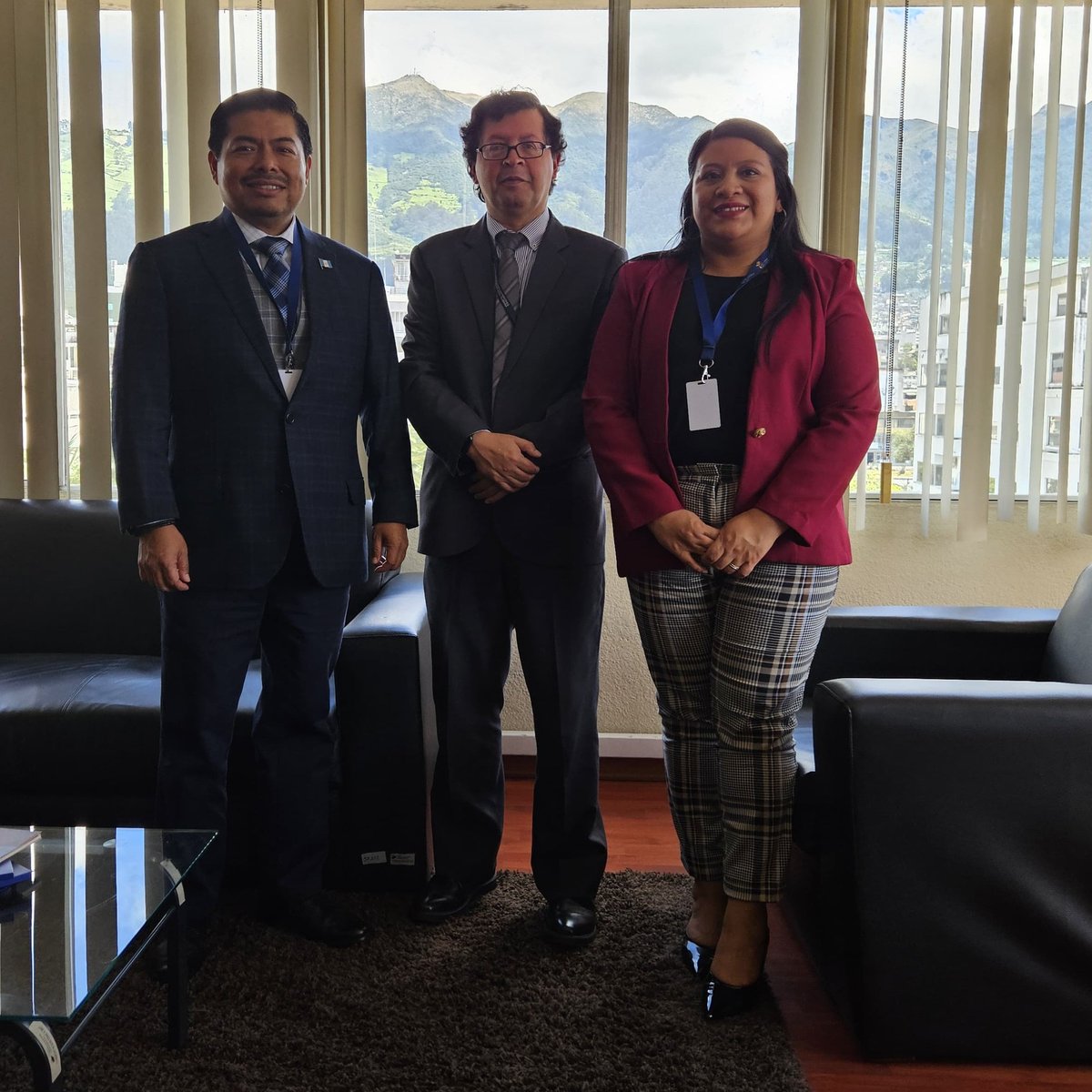 🇬🇹🤝🇪🇨 | La <a href="/EmbaGuaEcuador/">Embajada de Guatemala en Ecuador</a> mantuvo una reunión con representantes de la Dirección de Inclusión a la Comunidad Extranjera de la Cancillería ecuatoriana, con el objetivo de avanzar en la coordinación de esfuerzos orientados a mejorar la atención y el acompañamiento a ciudadanos