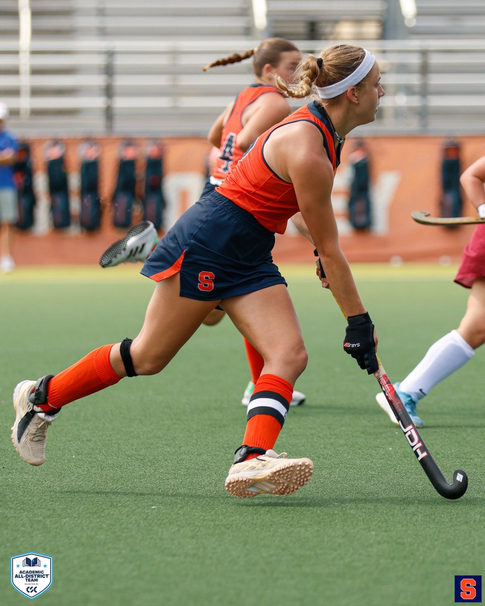 CuseFH's tweet image. Congrats, Ber!
Berber Bakermans was selected to the CSC Academic All-District At-Large Team and is moving on to the national College Sports Communicators (CSC) ballot for Academic All-America.
📰 bit.ly/4lgPr8Z
#lygc x #BuiltDifferent