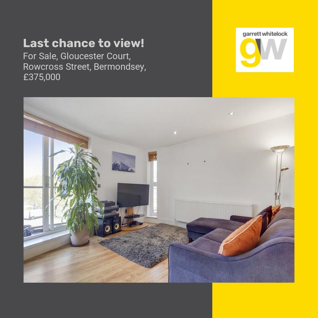 🏡For Sale 2 Bed Apartment £375,000

📍Gloucester Court, Rowcross Street, Bermondsey

📧info@garrettwhitelock.co.uk
📞020 8033 5413

onthemarket.com/details/170076…