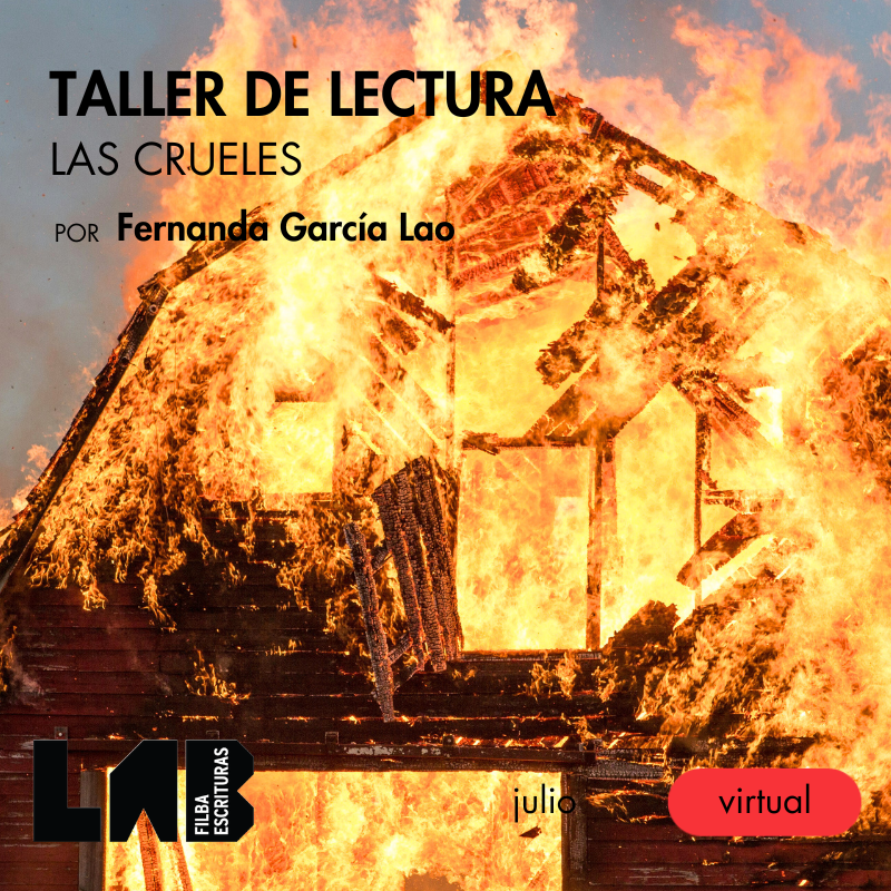 ᴛᴀʟʟᴇʀ ʟᴀs ᴄʀᴜᴇʟᴇs ᴇɴ ᴊᴜʟɪᴏ ᴀ ᴄᴀʀɢᴏ ᴅᴇ ғᴇʀɴᴀɴᴅᴀ ɢᴀʀᴄɪ́ᴀ ʟᴀᴏ
Se explorará la obra de autoras del siglo XX que desafiaron los límites de la imaginación y los estereotipos de lo femenino. 
16, 23 y 30 de julio + 6 de agosto - 10 h
eventbrite.com.ar/e/las-crueles-…