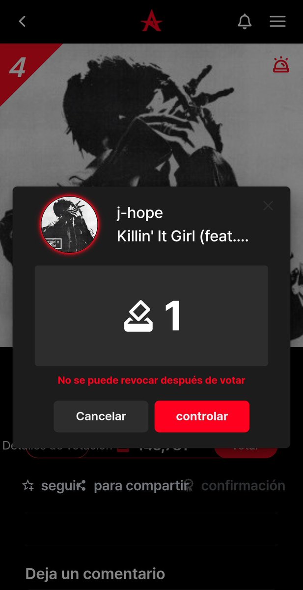 BANGT4NBEST's tweet photo. ES MUY IMPORTANTE QUE VAYAN A DEJAR SUS VOTOS PARA KILLIN IT GIRL EN MUSIC BANK, RECUERDEN QUE JHOPE SE ESTARÉ PRESENTANDO AHÍ ESTE VIERNES, VAMOS EN EL 4TO LUGAR Y NO HAY VOTACIÓN EN VIVO, SI NO SABES VOTAR ABAJO LES DEJO TUTORIAL, DIFUNDAN FINALIZA EN HORAS 🐿‼️ https://t.co/ZozbeFAR9q