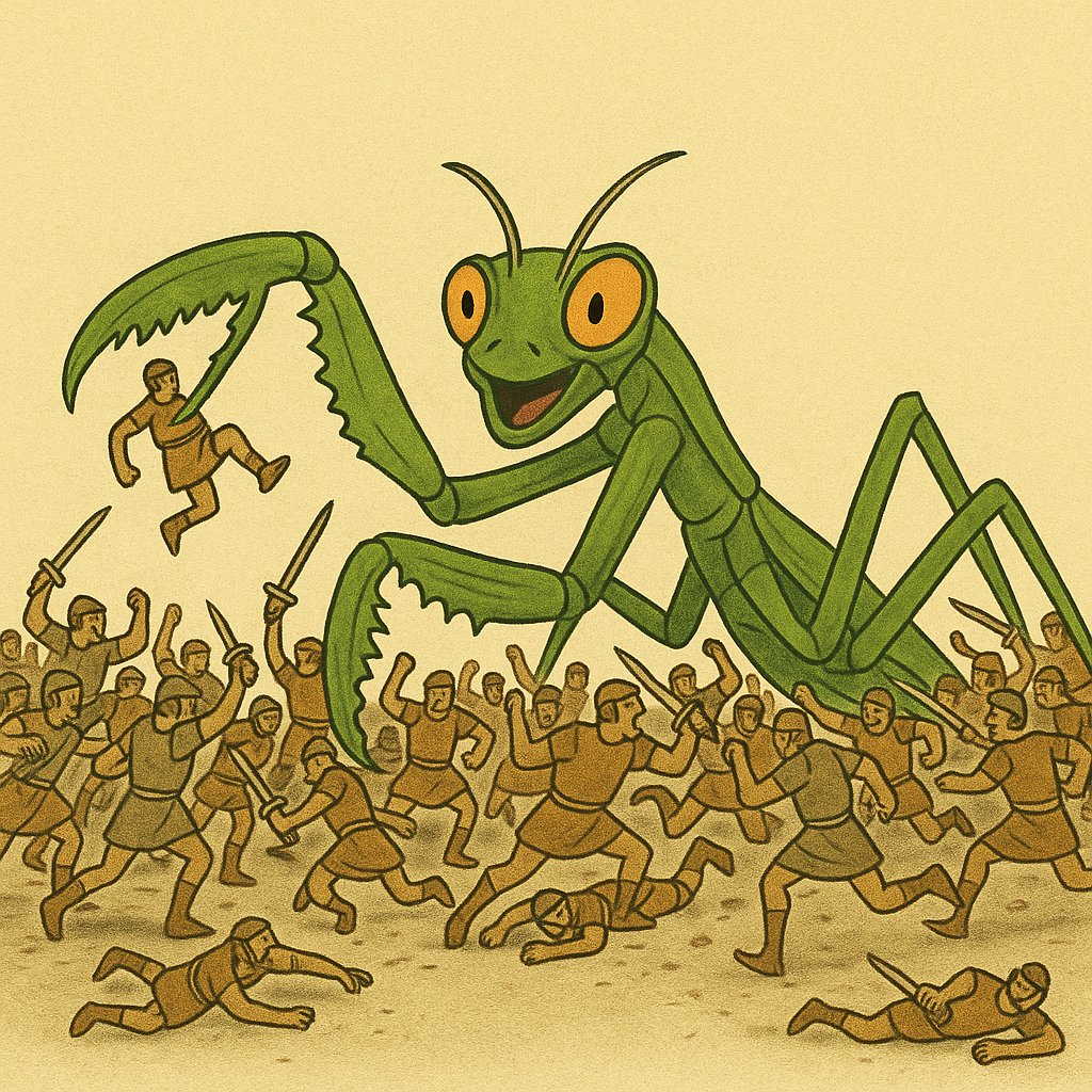 100 men vs. 1... Mantis?

Through DISE, Mantis lets you automate your DeFAI interactions, easily handling the work of many men 💪