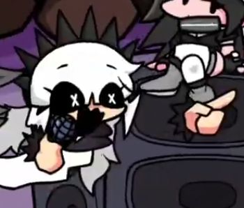 A : `` th-thanks ... but i don't recall having hearts for eyes before ... ``

H : `` Hey lookie here ! I have legs ! :3 ``