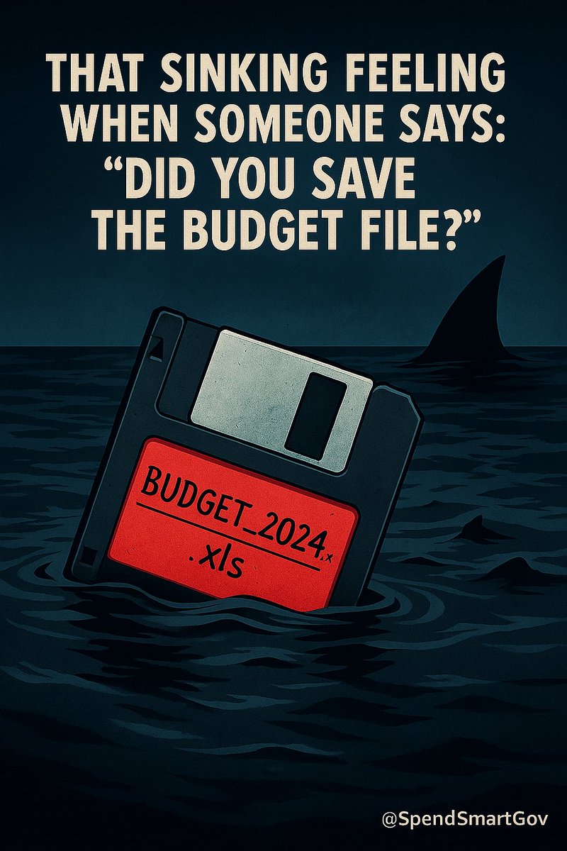 SpendSmartGov's tweet image. “That sinking feeling when someone says: ‘Did you save the budget file?’” 🦈​
Don’t be on that sinking ship (disk). 
Upgrade to iViews. ​
#Jaws50th #SpendSmartGov #SmartSpend #BudgetFails  #Jawsome​ #jawsfinatics