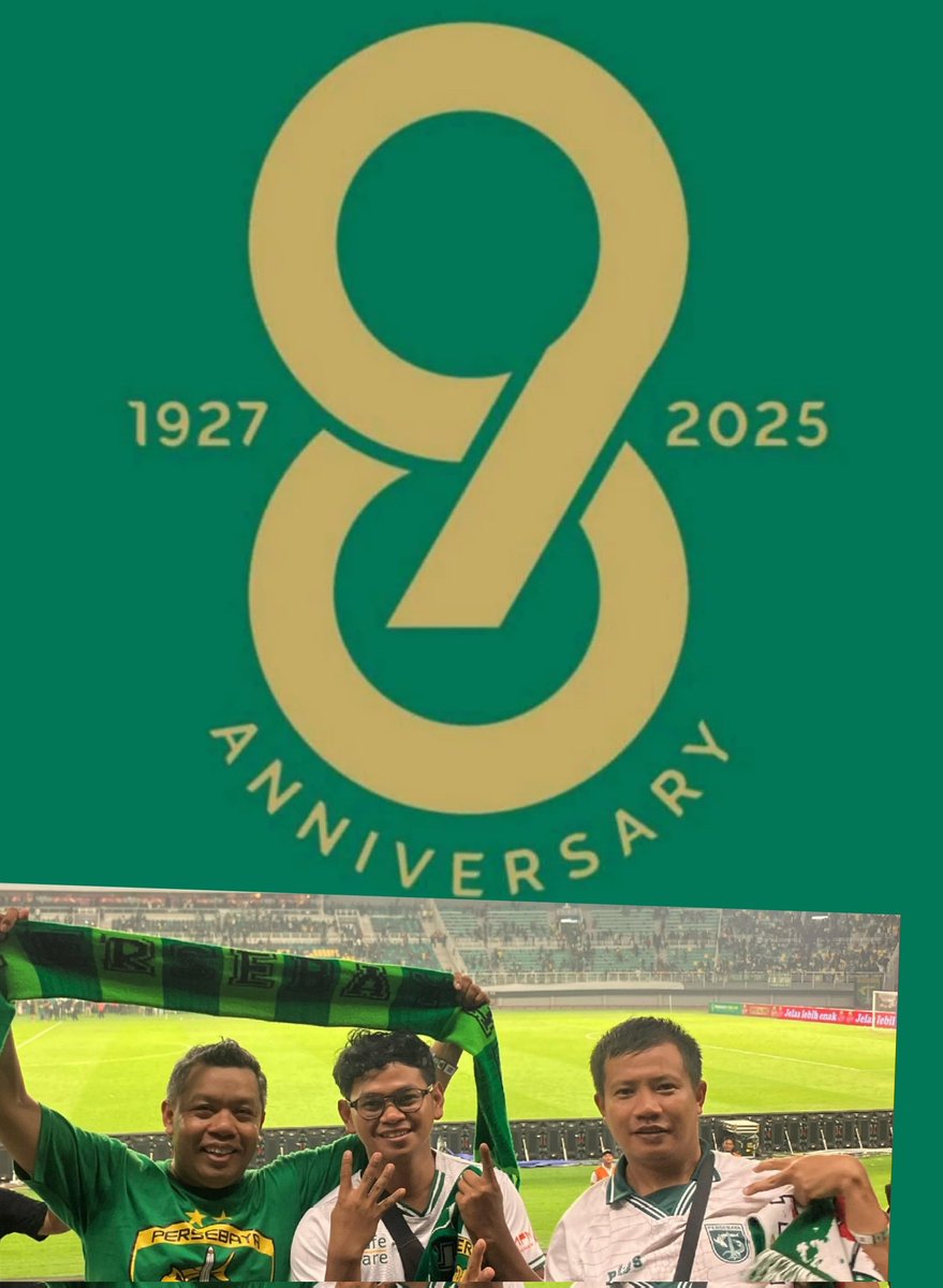 bang_wanto's tweet photo. Selamat Ulang Tahun  Persebaya  Surabaya ke 98. https://t.co/ESfocQtVRo
