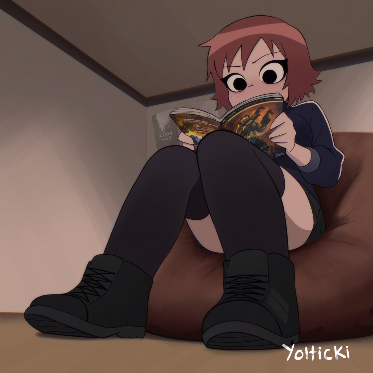 Comisión hecha para <a href="/Owalt_Sfm/">OwO 🔞 (CO0MMMMS OPEN, CHECK PIN/BIO)</a> 

#ScottPilgrim #ScottPilgrimTakesOff