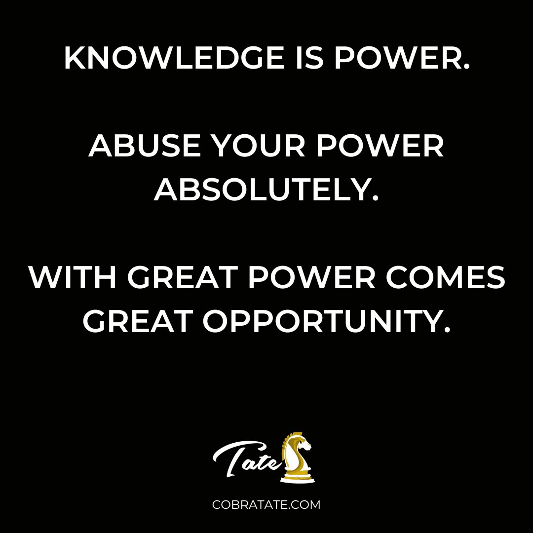 Andrew Tate (@cobratate) on Twitter photo 