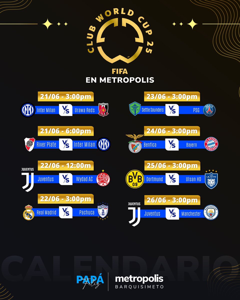 ¡En Metropolis Barquisimeto se sigue viviendo la emoción por el fútbol!😎⚽️

No te pierdes ninguna transmisión en pantalla grande en nuestra feria de comida.

¡Te esperamos!