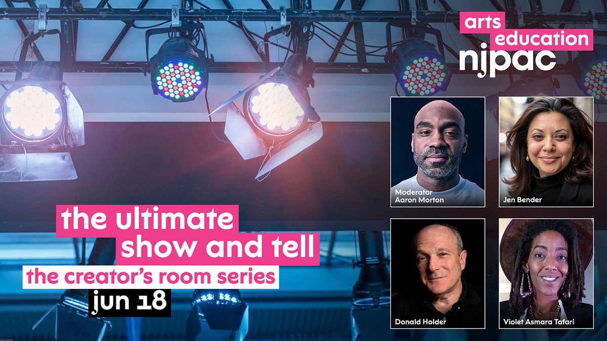 Join us tomorrow! From directors to stage technicians, we're going to unpack all the career paths that support the larger storytelling that occurs on the stage. You won't want to miss this Ultimate Show and Tell. RSVP now: bit.ly/CRshowtell