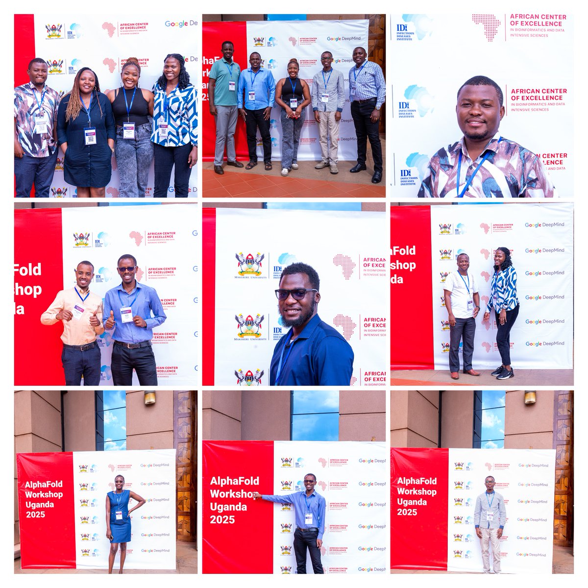 ACE Bioinformatics & Data Sciences (@aceuganda) on Twitter photo ✨Day 2 of the #AlphaFoldWorkshopUG2025 at <a href="/IDIMakerere/">Infectious Diseases Institute, Makerere University</a>, <a href="/Makerere/">Makerere University</a>!
Today's sessions covered:
🔹 Introduction to #AlphaFold
🔹 Assessing the quality of predicted #proteinstructures
🔹 Accessing & engaging with #AlphaFold
This workshop is supported by <a href="/GoogleDeepMind/">Google DeepMind</a>.
#AlphaFold ✨Day 2 of the #AlphaFoldWorkshopUG2025 at <a href="/IDIMakerere/">Infectious Diseases Institute, Makerere University</a>, <a href="/Makerere/">Makerere University</a>!
Today's sessions covered:
🔹 Introduction to #AlphaFold
🔹 Assessing the quality of predicted #proteinstructures
🔹 Accessing & engaging with #AlphaFold
This workshop is supported by <a href="/GoogleDeepMind/">Google DeepMind</a>.
#AlphaFold