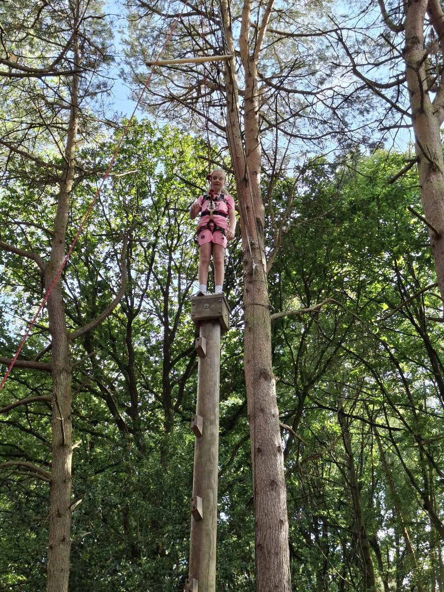 The activities continue for Y6, high ropes, trapeze and bushcraft- some brilliant teamwork on display and glorious weather for their outdoor adventures! #WeAreNULS