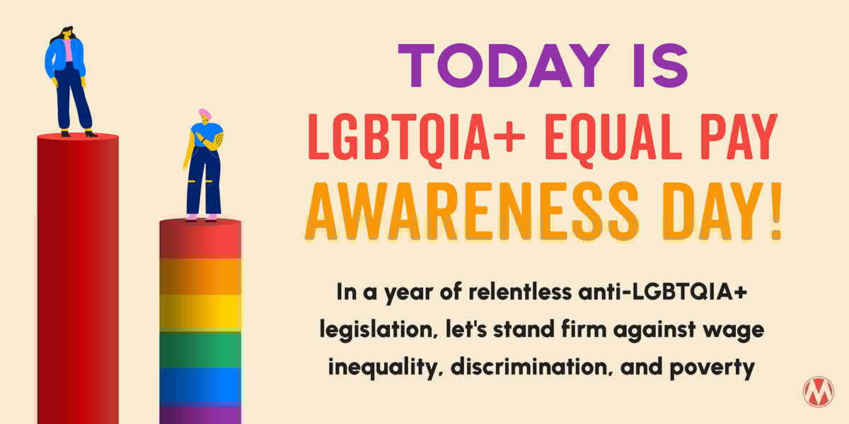 This #PrideMonth and every month, we want to love on our people. For this LGBTQ+ Awareness Day, show your support to LGBTQIA+ workers by signing our petition, demanding Congress moves to close the wage gap! 

action.momsrising.org/sign/LGBTQIA_E…