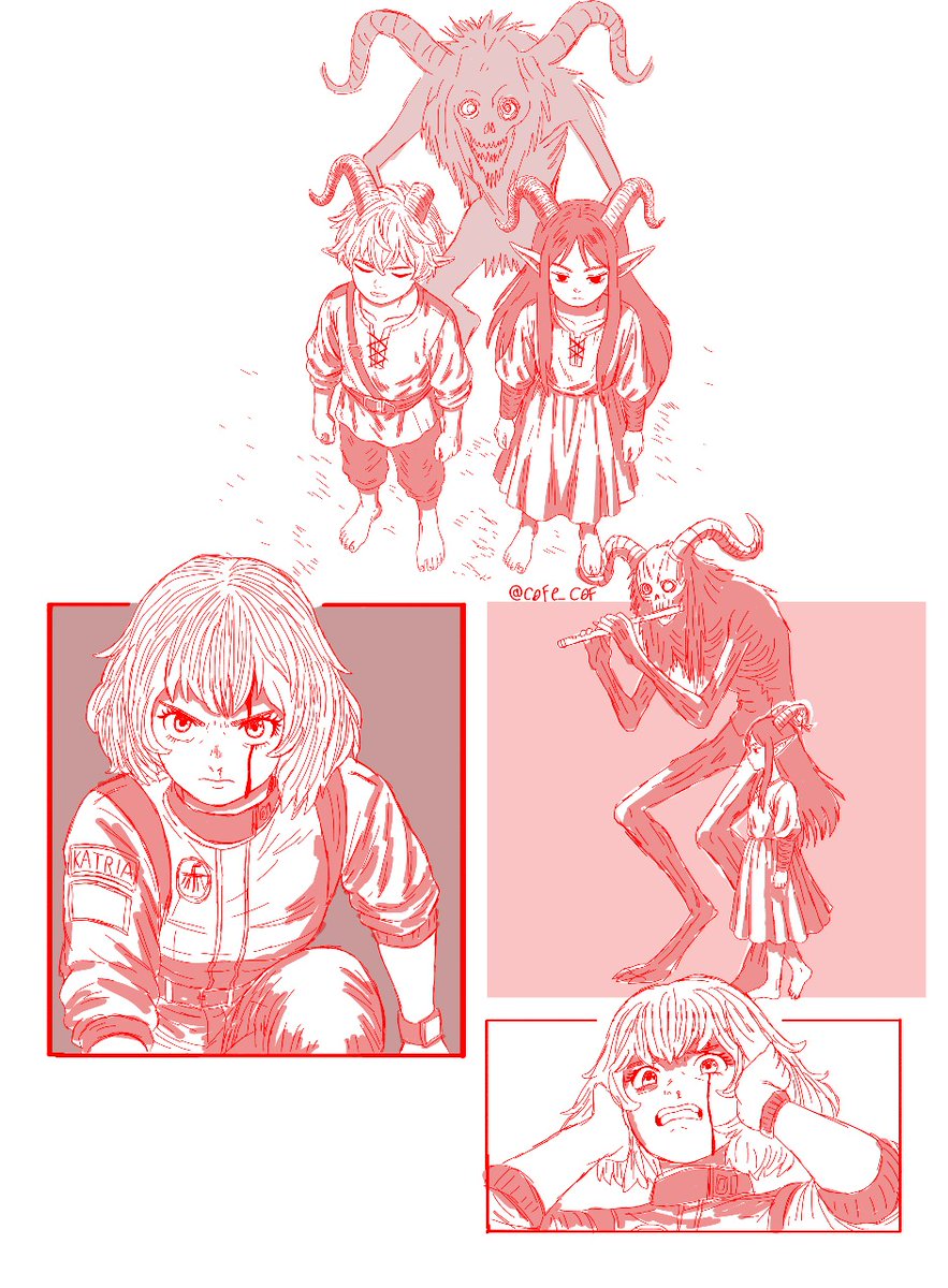 cofe_cof's tweet image. Rabisco de página do meu manga
(Ainda vou alterar algumas coisas ai)