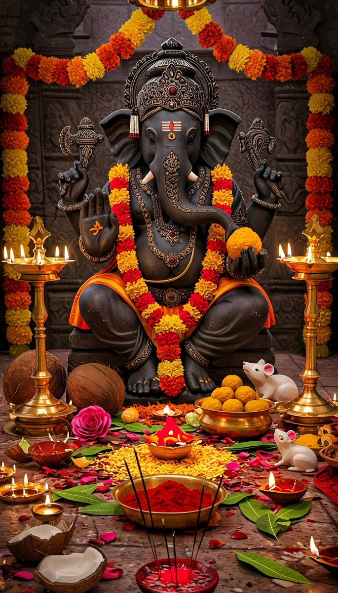 कृपा करत कल्याण-वश, रिद्धि सिद्धि के ईश।
मन के सुमिरै काज शुभ, करते सिद्ध गणेश।।

    🌺    मोदक प्रिय मृद-मंगल दाता,   🌺
    🌺    विद्या वारिधि बुद्धि विधाता।   🌺
 
🙏❣️🌺#ॐ_गं_गणपतये_नमः🌺❣️🙏
  🙏❣️🌺#शुभ_बुधवार_वंदन🌺❣️🙏
