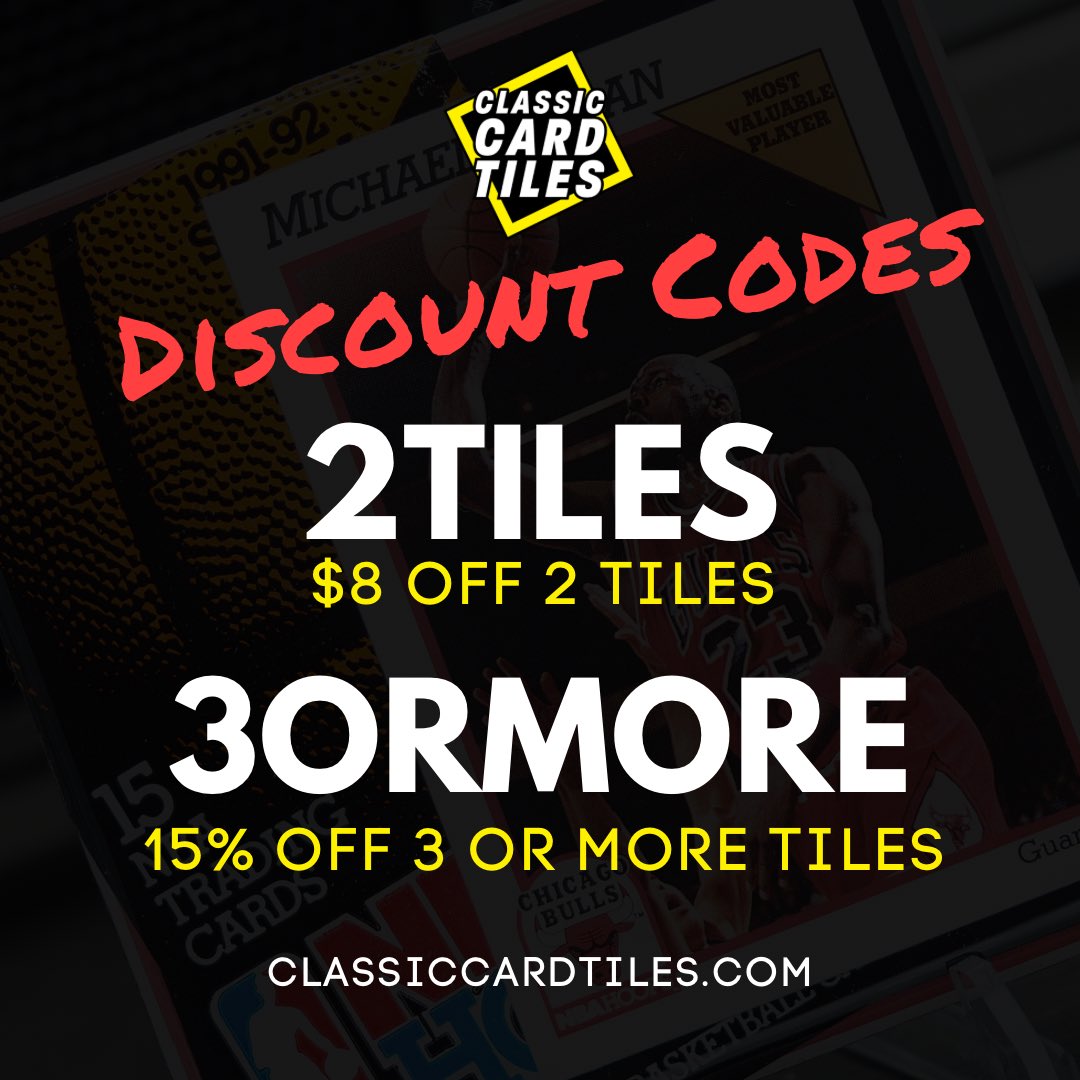 CardTiles's tweet photo. Alright Eric Davis fans… this is the time!
Three unique Eric Davis projects are available at https://t.co/VEzwegpnhk
Use code 3ORMORE to save 15% when purchasing all 3. 💥
#classiccardtiles #ericdavis #ericthered #reds #cincinnatireds #topps #baseballcards #baseballart #baseballlife #waxpacks #cardart #thehobby #90s