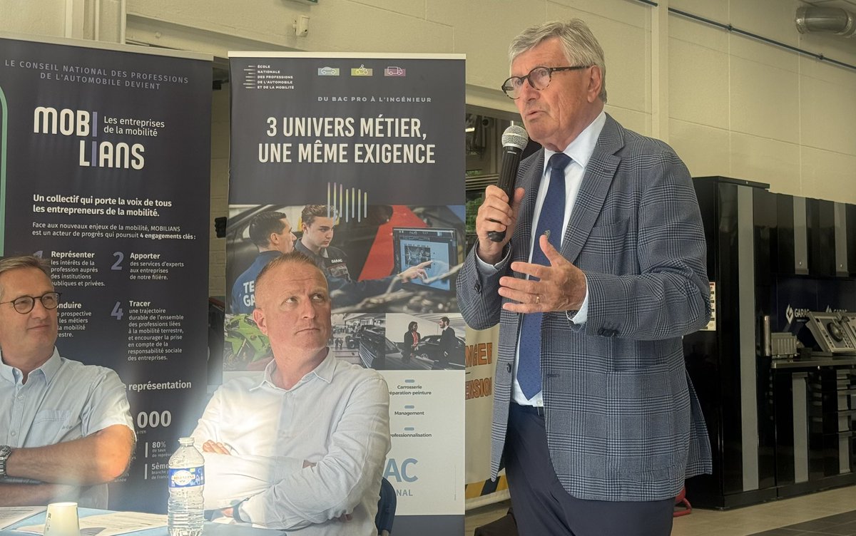 📆 [#EVENEMENT] Clap de fin pour la 4ème édition du Club de l’Artisanat au GARAC !

📍 Ce mardi 17 juin, #Mobilians a réuni à Argenteuil des professionnels de l’aftermarket #automobile pour échanger autour de la transition vers le véhicule #électrique ✅