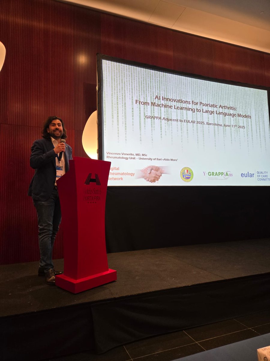 GrappaO's tweet image. Last week’s GRAPPA Adjacent to EULAR session in Barcelona was a great success, bringing together experts from around the world to explore the latest in psoriatic disease research and care.
Thank you to all the incredible faculty, attendees, and organizers who made this session…