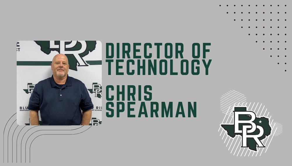 Blue Ridge ISD Welcomes Chris Spearman as Director of Technology brisd.net/o/brisd/articl…