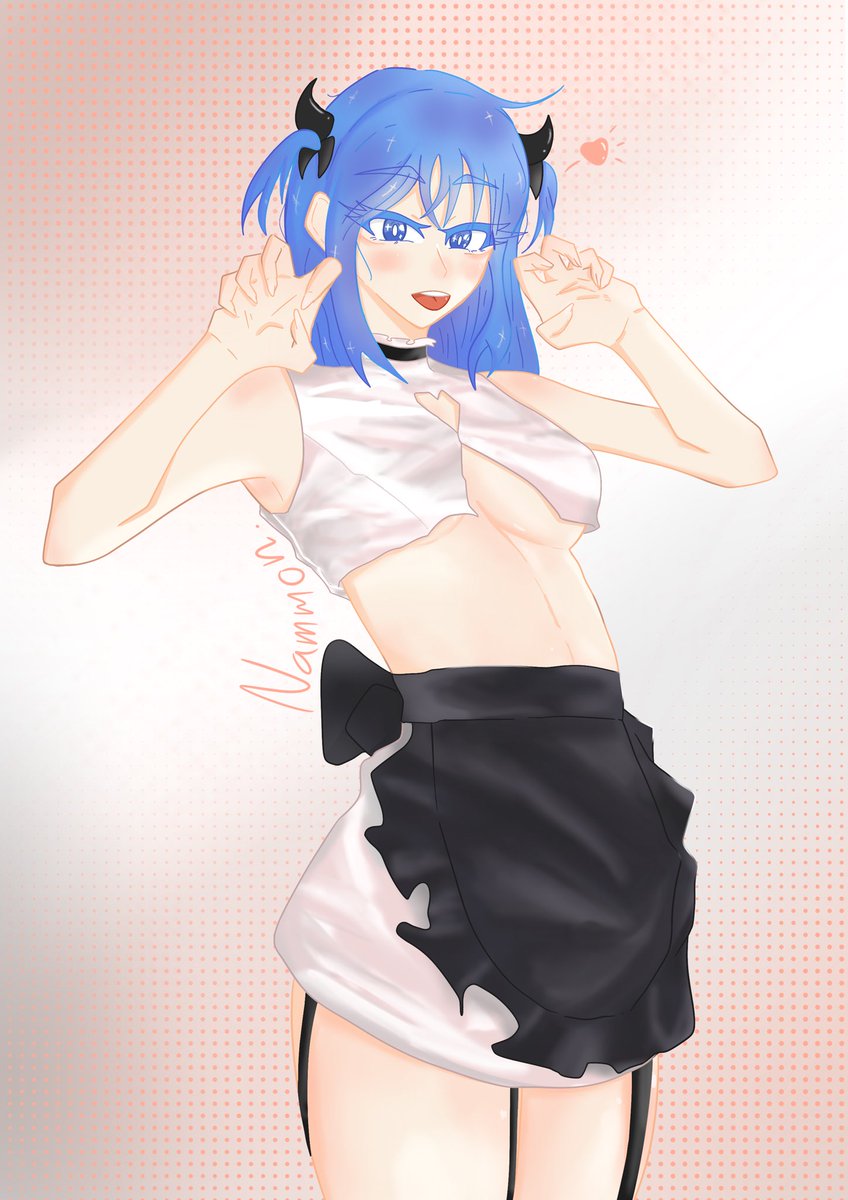 Nammon279's tweet photo. ✌️😌

—-

#digitalart #originalcharacter https://t.co/pqRqPeer1e