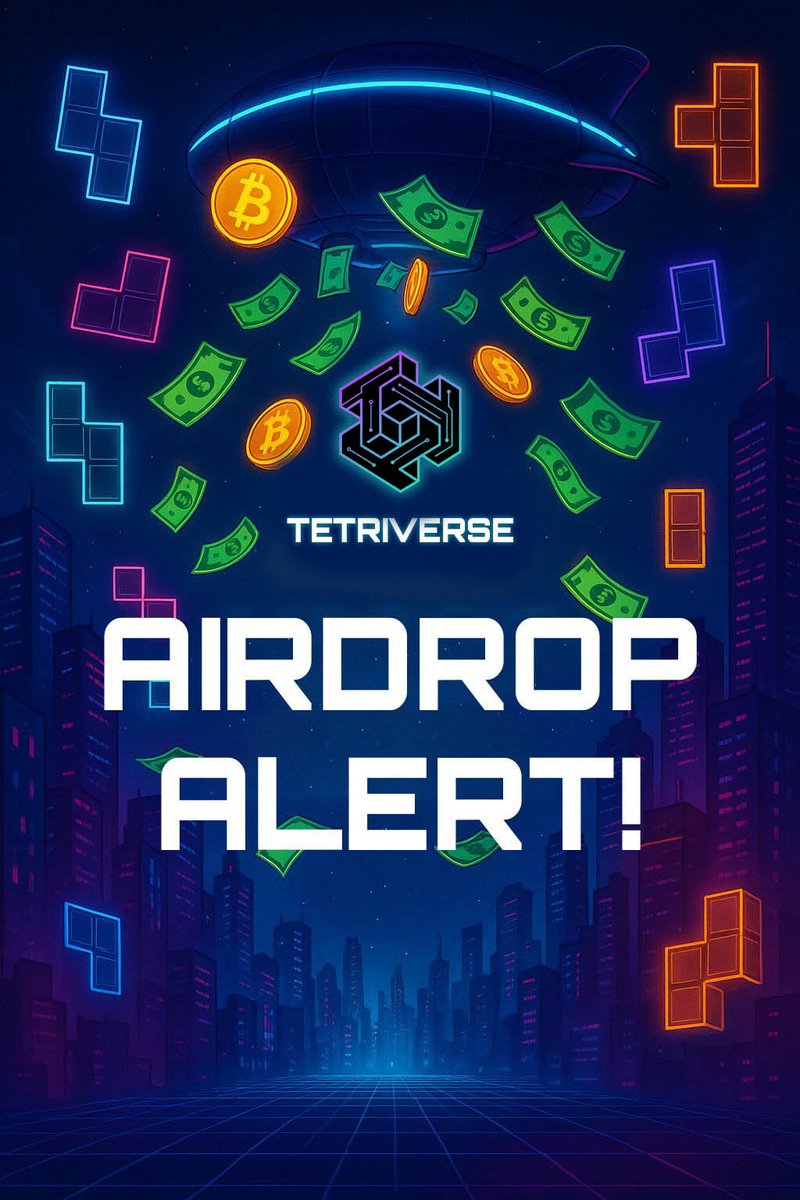 CHAIR | Sol (@solchaircoin) on Twitter photo Claim your $TET Airdrop 🪂
Drop your solana #sol address , RT & follow 🔄
First 500 wallets 👇 <a href="/tetsolana/">Tetriverse | TET</a>
Launching soon
#Airdrop #TET #crypto #btc Claim your $TET Airdrop 🪂
Drop your solana #sol address , RT & follow 🔄
First 500 wallets 👇 <a href="/tetsolana/">Tetriverse | TET</a>
Launching soon
#Airdrop #TET #crypto #btc