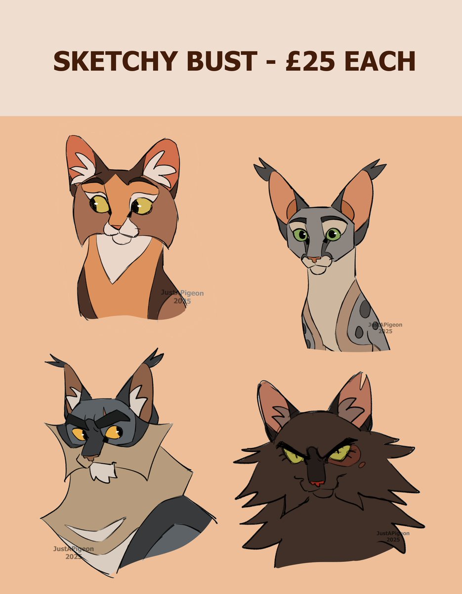 CryptidPigeonn's tweet image. COMMISSIONS ARE OPEN!!
opening up 5 slots for now - dm to claim! (more info below!!)
