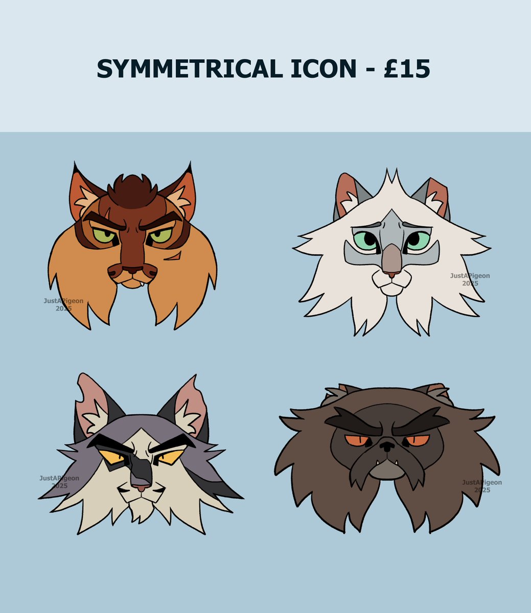CryptidPigeonn's tweet image. COMMISSIONS ARE OPEN!!
opening up 5 slots for now - dm to claim! (more info below!!)