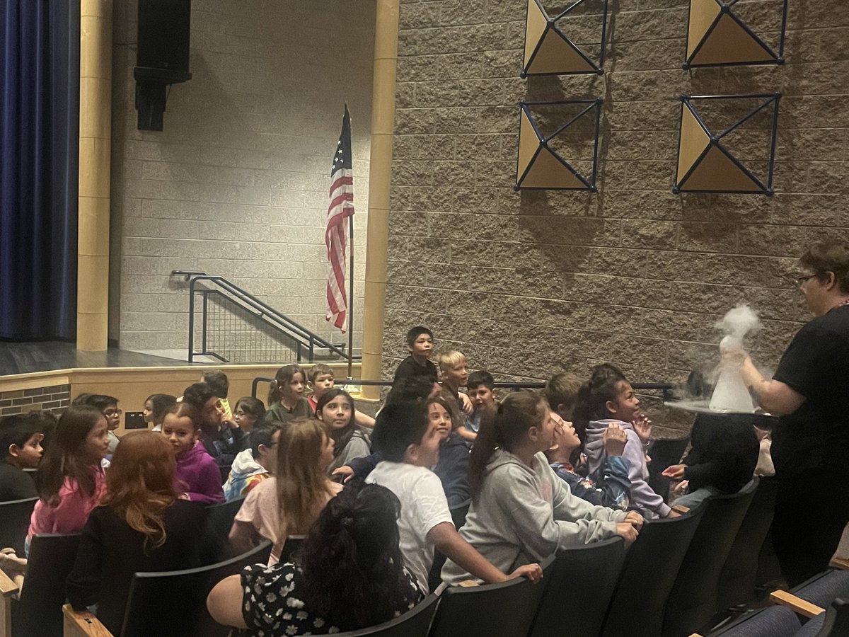 Thunder Valley K8 (@thundervalleyk8) on Twitter photo 3rdâ5th graders had a blast with exciting science demos!
They saw smoky chemical reactions, a loud dinosaur-in-a-can, the glowing electric pickle, and even made a kid-created thunderstorm!
<a href="/ThunderValleyK8/">Thunder Valley K8</a> <a href="/SVVSDdeputy/">Jackie Kapushion, Ed.D.</a> <a href="/SVVSDBissonette/">Douglas Bissonette</a> <a href="/CatrinaEstrada/">Catrina Estrada</a> <a href="/SVVSummerLaunch/">Project Launch St. Vrain Valley Schools</a> 3rdâ5th graders had a blast with exciting science demos!
They saw smoky chemical reactions, a loud dinosaur-in-a-can, the glowing electric pickle, and even made a kid-created thunderstorm!
<a href="/ThunderValleyK8/">Thunder Valley K8</a> <a href="/SVVSDdeputy/">Jackie Kapushion, Ed.D.</a> <a href="/SVVSDBissonette/">Douglas Bissonette</a> <a href="/CatrinaEstrada/">Catrina Estrada</a> <a href="/SVVSummerLaunch/">Project Launch St. Vrain Valley Schools</a>