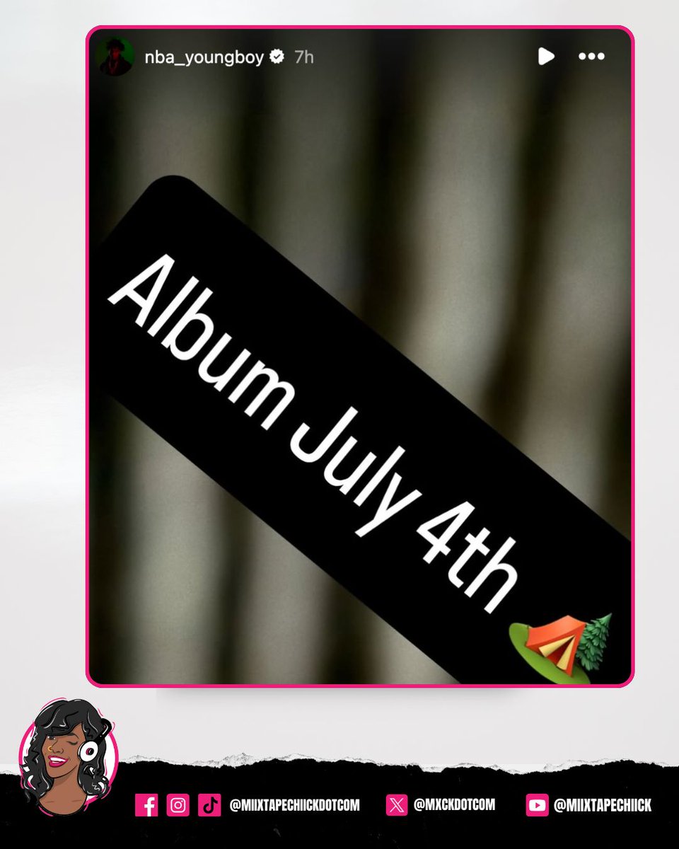 NBA YoungBoy Announces New Album &amp; Adds Dates to ‘Make America Slime Again’ Tour bit.ly/43MZtIV