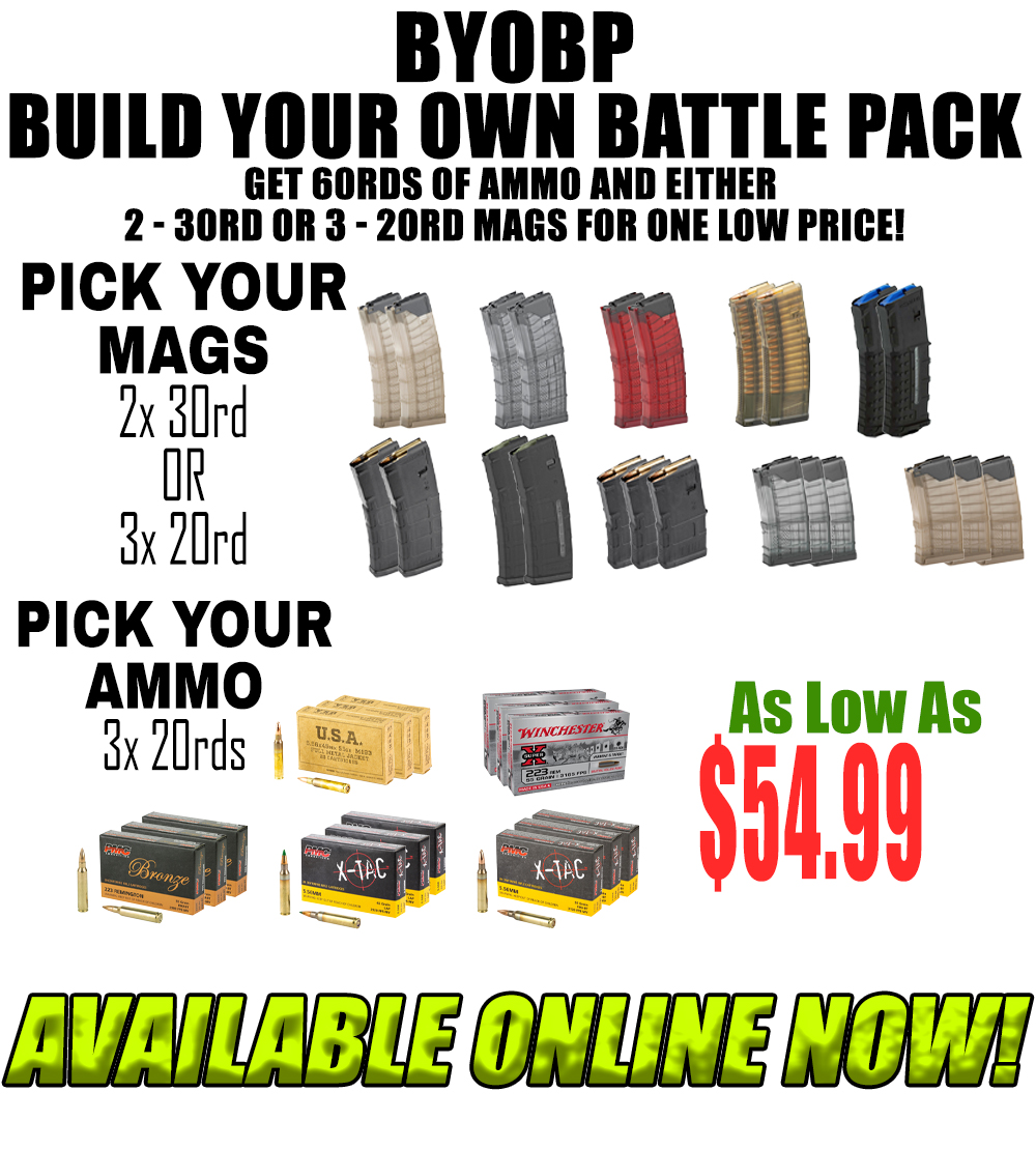 BYOBP - Build your own battle pack! Online, available now!