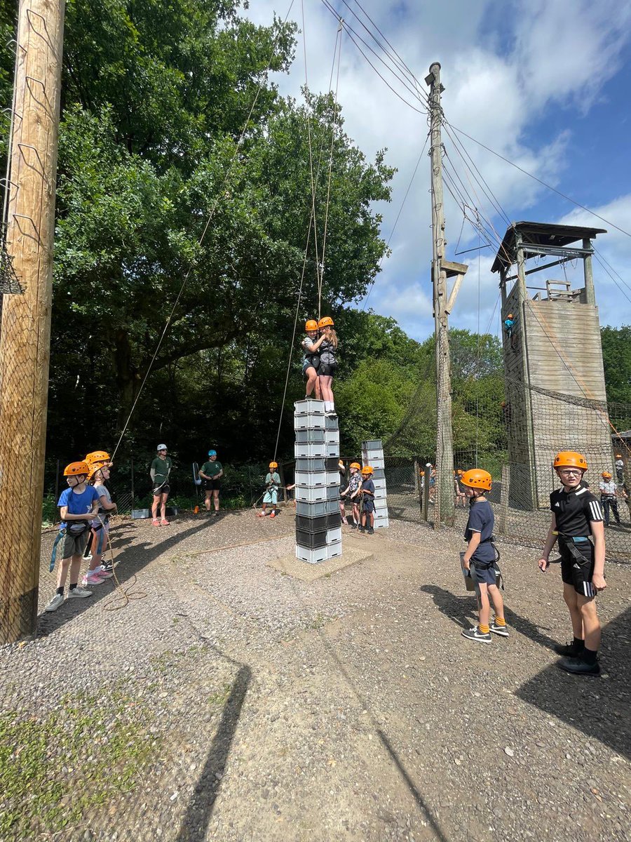 5VS crate stacking. #teamwork #trust #courage